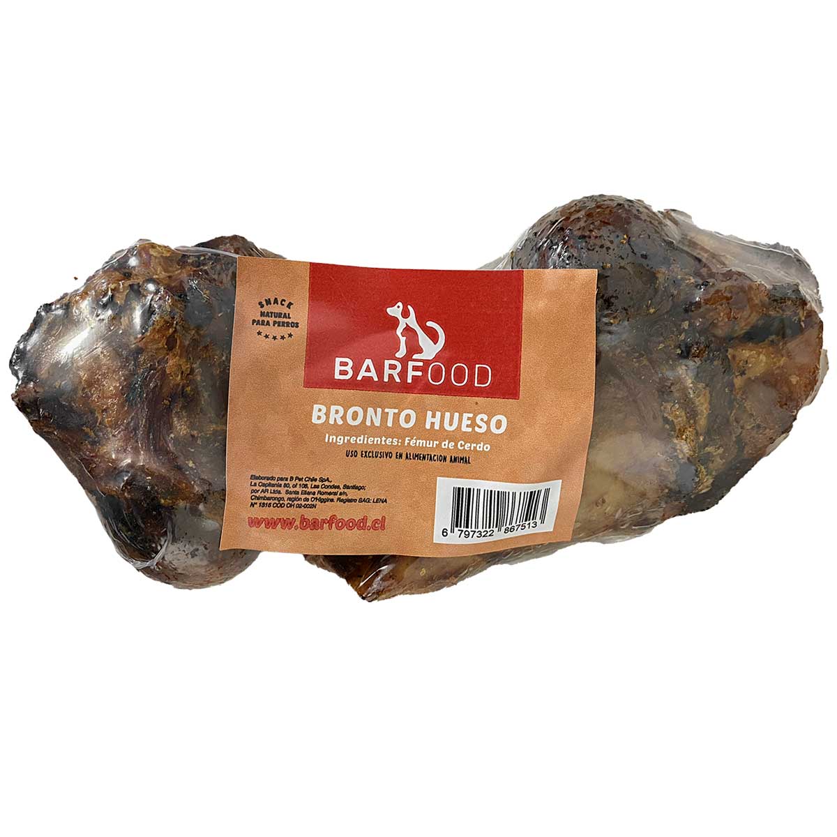BarFood- Bronto hueso cerdo (2 unidades)
