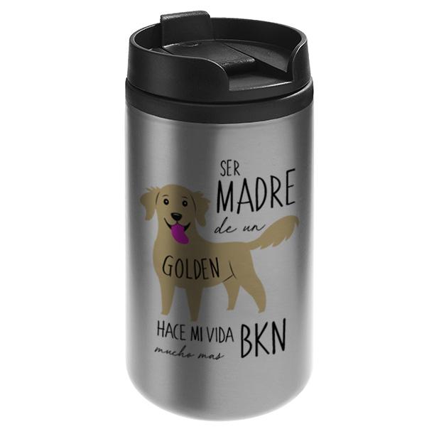 Mug Mini Acero - Golden Retriever - Tienda Petfy