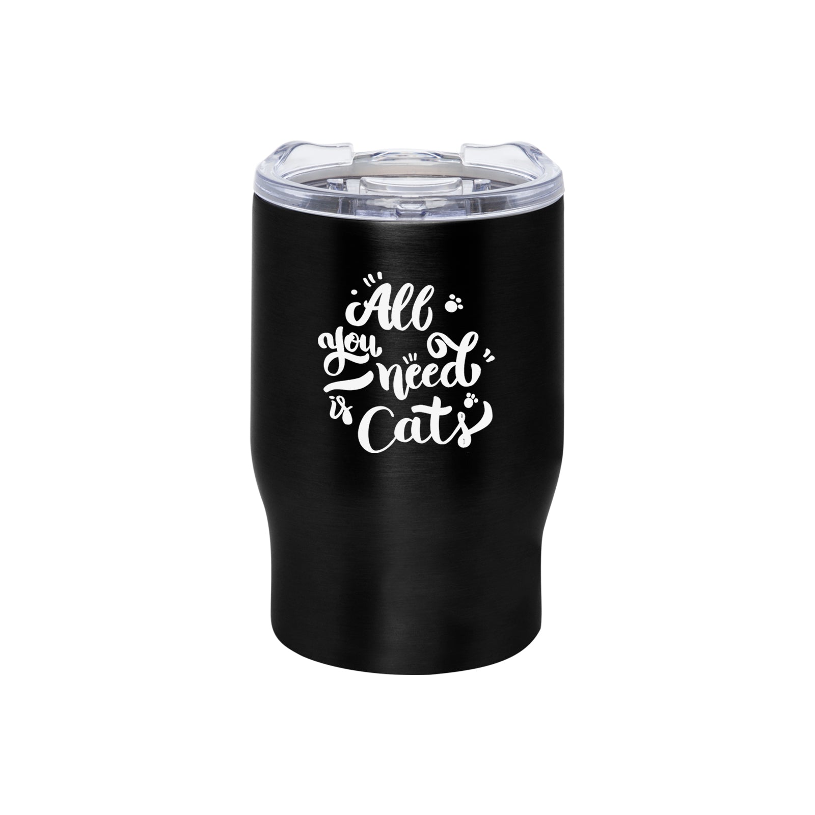 Mug Bold Black 350ml  - All you need is cats