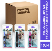 Caja Mix de Collares Mini Petfy ID