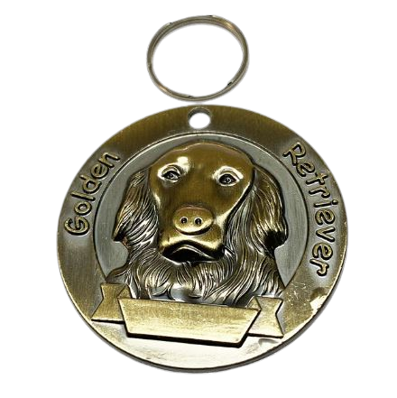 Medalla de identificación - Golden Retriever