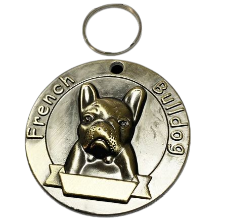 Medalla de identificación - Bulldog Francés