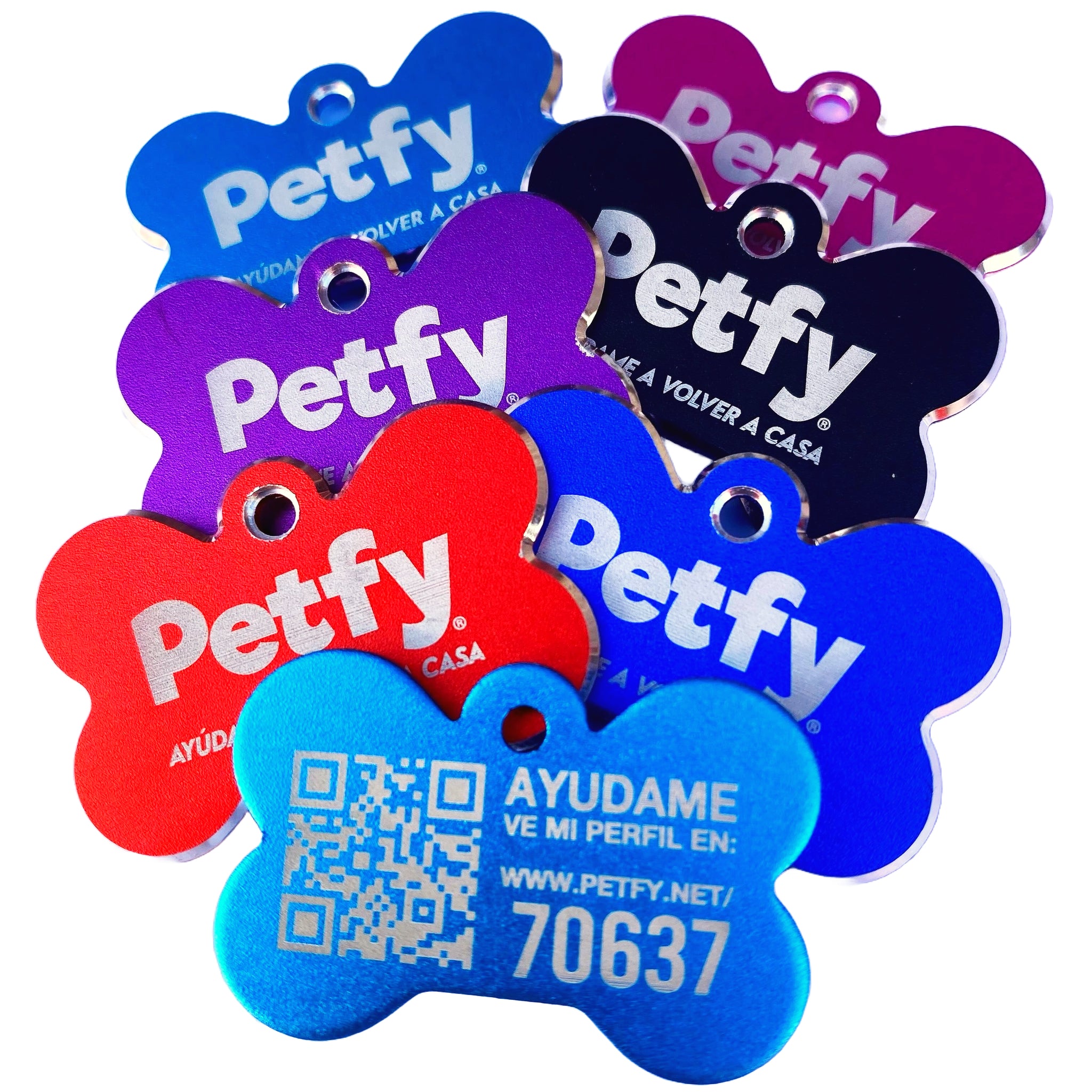 Placas Petfy QR