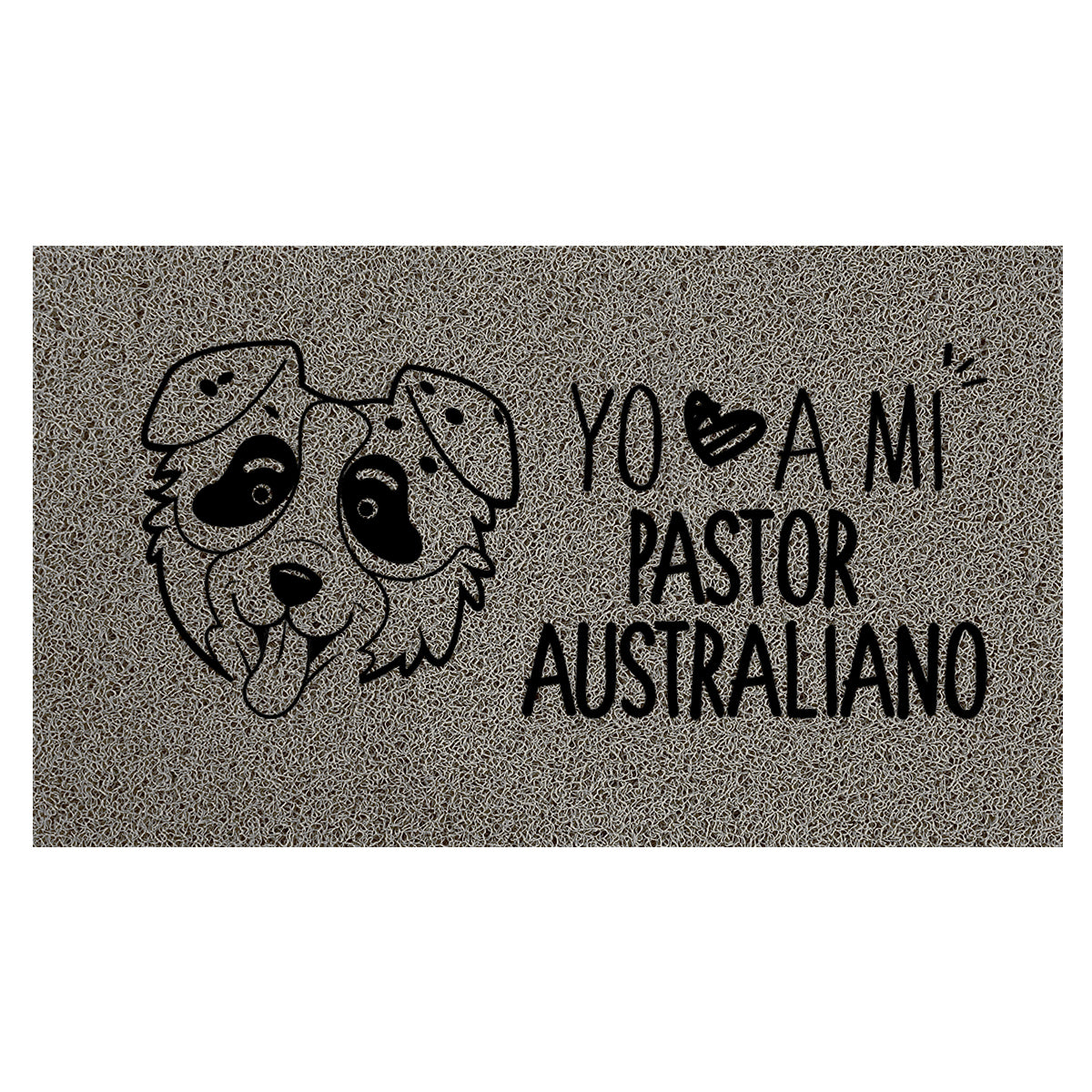 Limpiapiés 40x60cm Pastor Australiano
