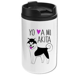 Mug Mini Blanco - Akita Yo amo a mi