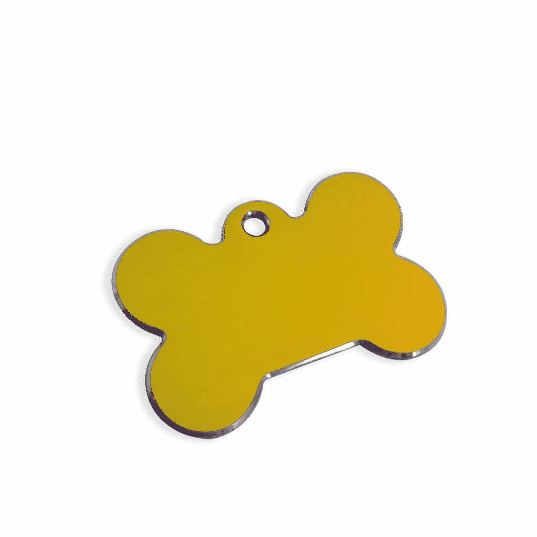Hueso Chico de Aluminio Mix Colores - Tienda Petfy