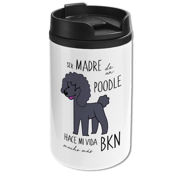 Mug Mini Blanco - Poodle - Tienda Petfy