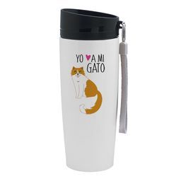 Mug Urbano Blanco 350ml Gatos Yo amo a mi