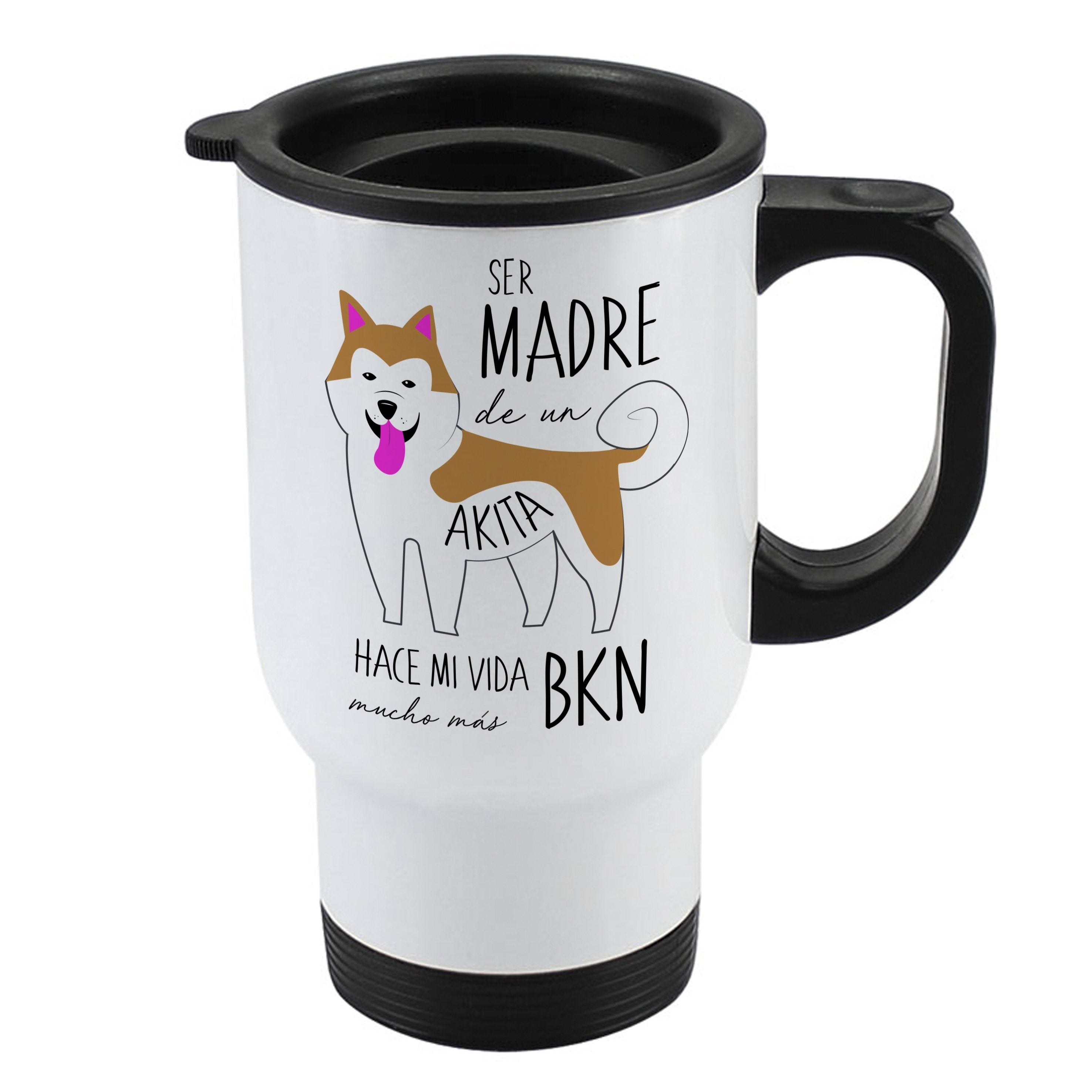 Mug 410cc - Akita Tienda Petfy Madre Orange