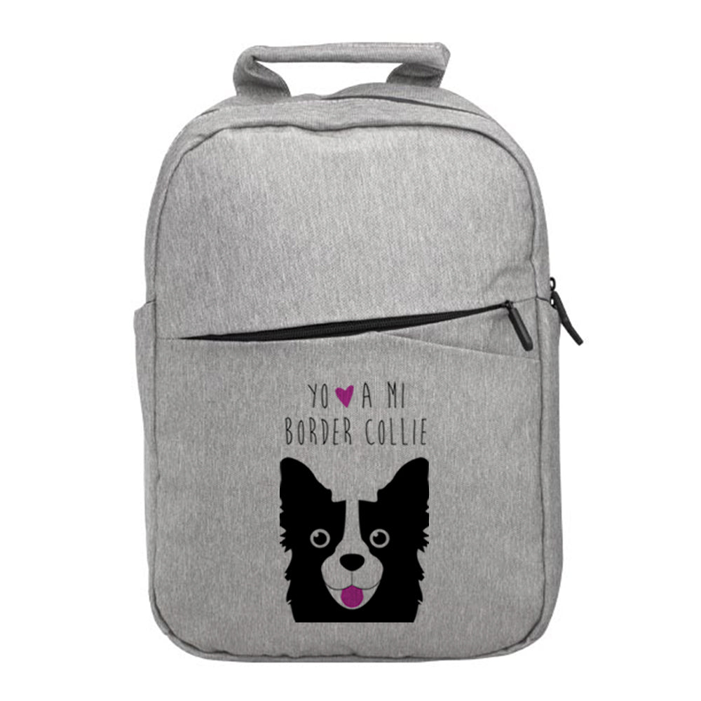 Mochila Alaska  - Border Collie Face