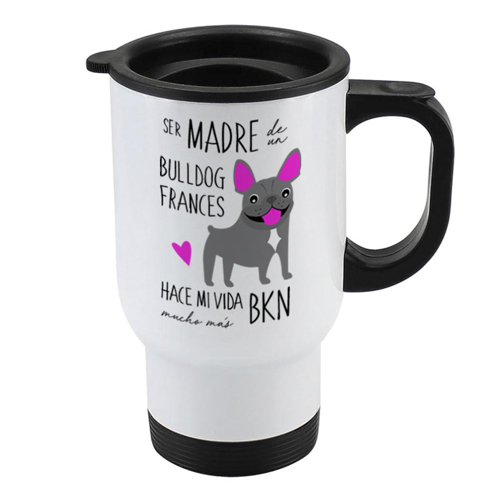 Mug 410cc - Bull Dog Frances Tienda Petfy Madre Grey