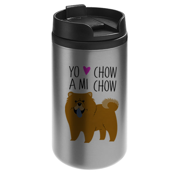 Mug Mini Acero - Chow Chow Yo amo a mi
