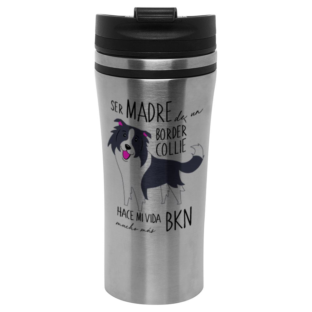 Mug Silver - Border Collie Tienda Petfy Madre