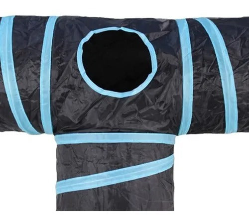 Túnel Plegable de 3 vías para gatos