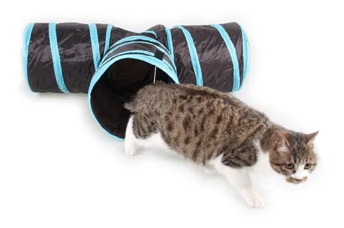 Túnel Plegable de 3 vías para gatos
