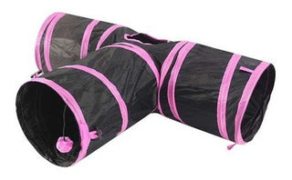 Túnel Plegable de 3 vías para gatos