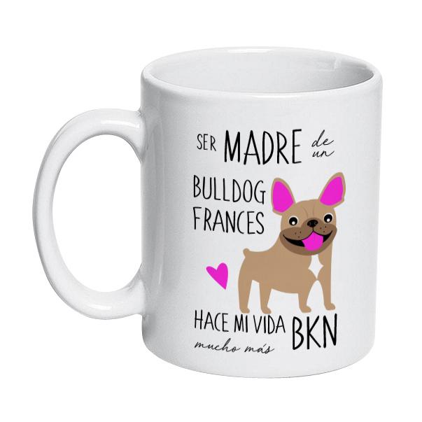 Tazón Cerámico Bull Dog Frances 320cc - Tienda Petfy
