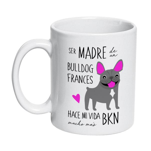 Tazón Cerámico Bull Dog Frances 320cc - Tienda Petfy