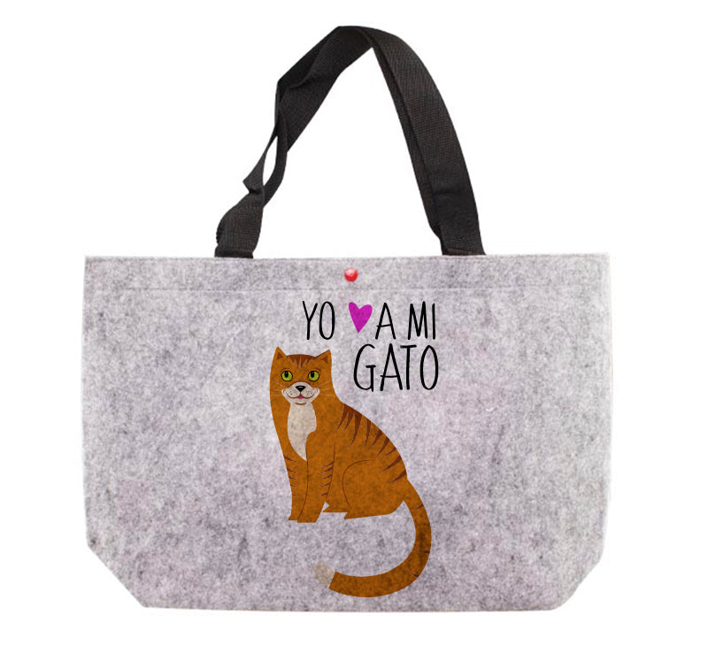 Bolso de Fieltro - Gatos