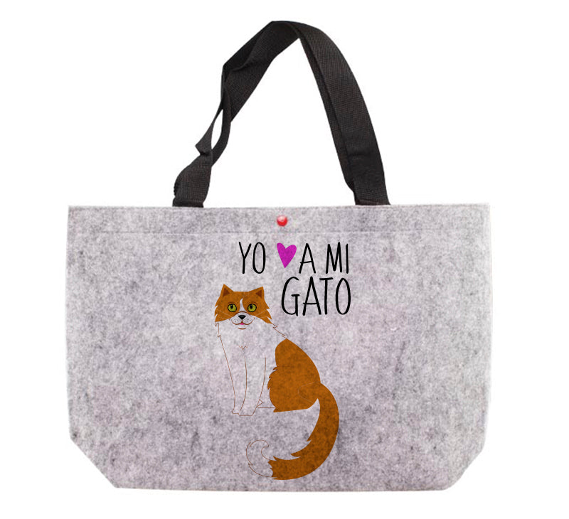 Bolso de Fieltro - Gatos