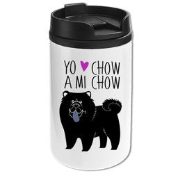 Mug Mini Blanco - Chow Chow Yo amo a mi