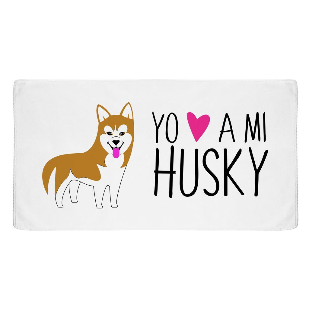 Toalla Deportiva de mano - Microfibra - Husky Tienda Petfy Orange