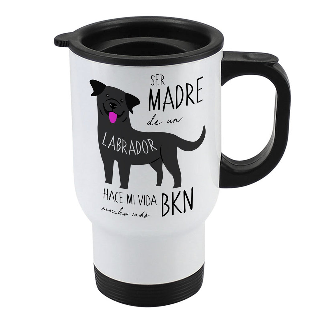 Mug 410cc - Labrador Retriever Tienda Petfy Madre Black