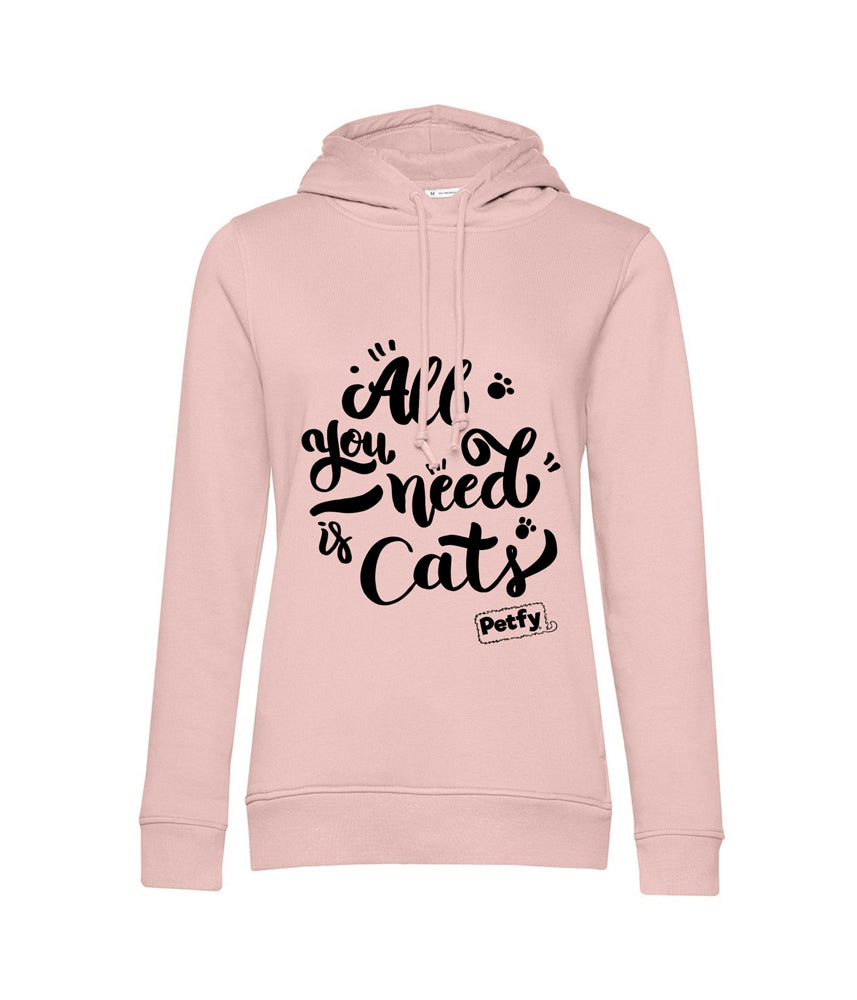 Polerón Mujer - All you need is Cats