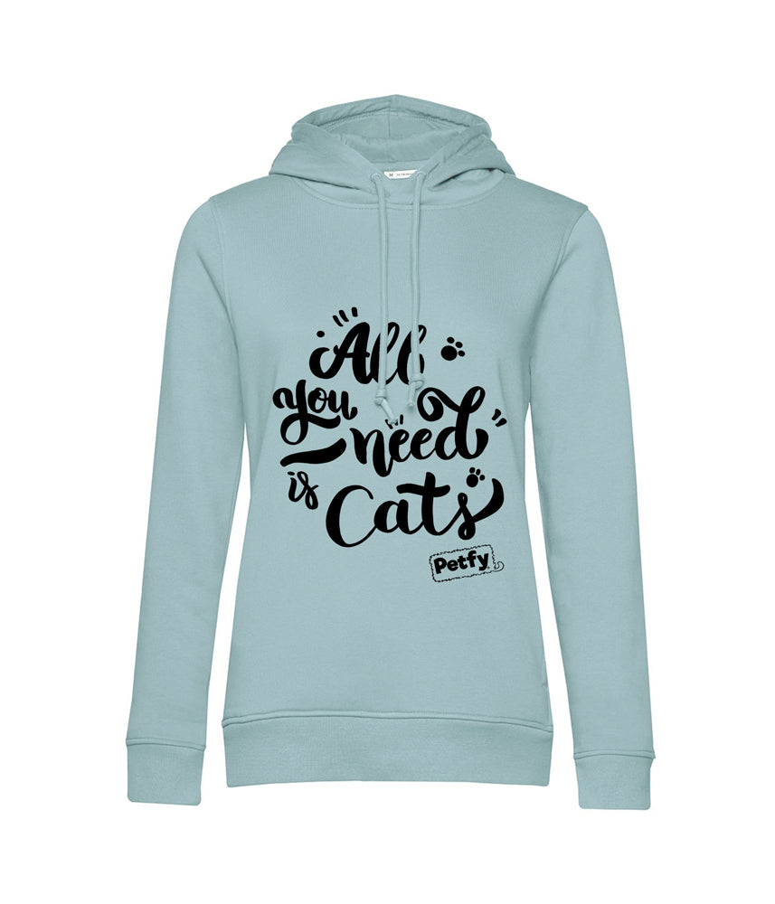 Polerón Mujer - All you need is Cats