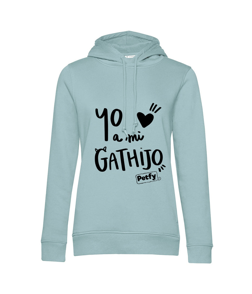 Polerón Mujer - Yo amo a mi Gathijo