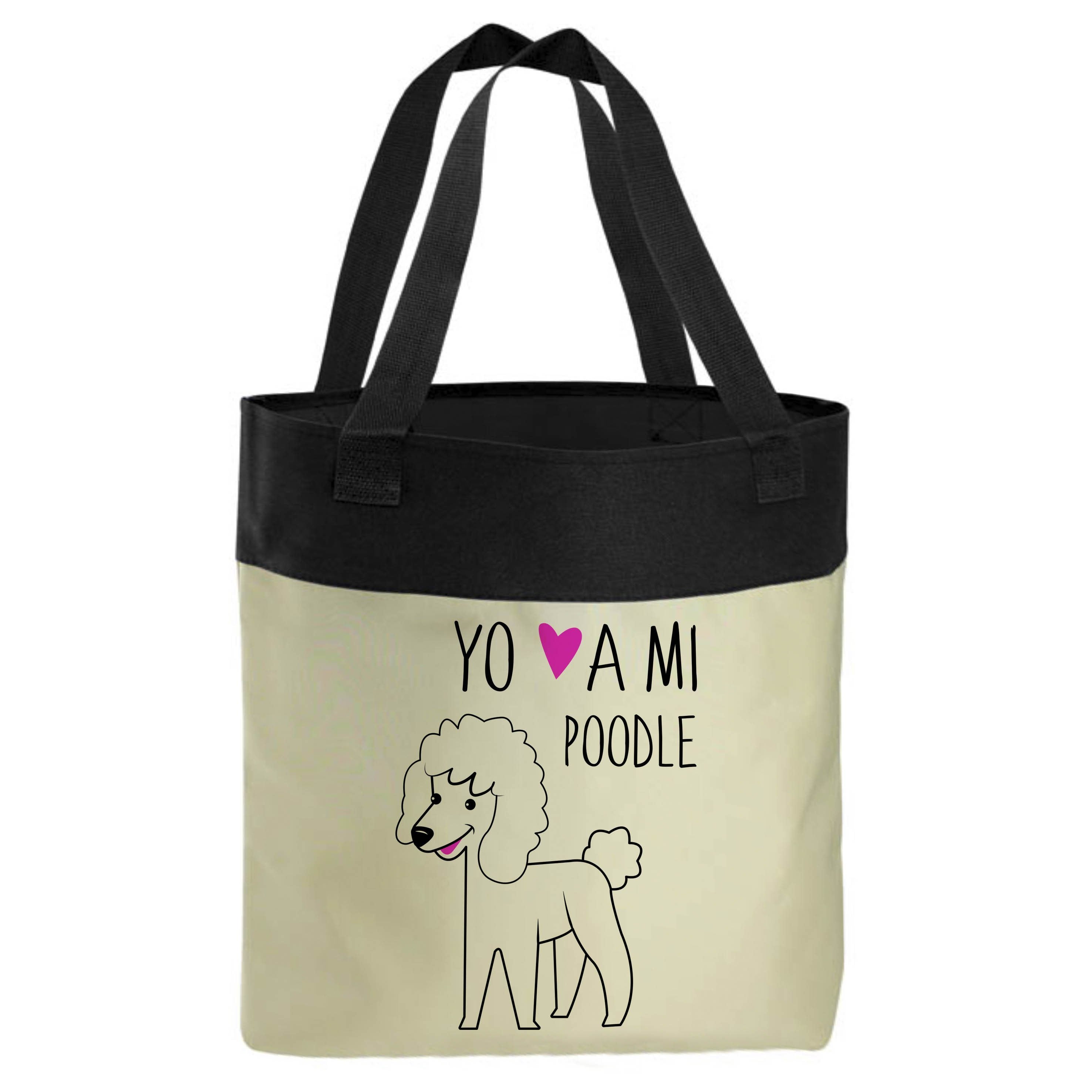 Bolso Microfibra - Poodle Tienda Petfy White
