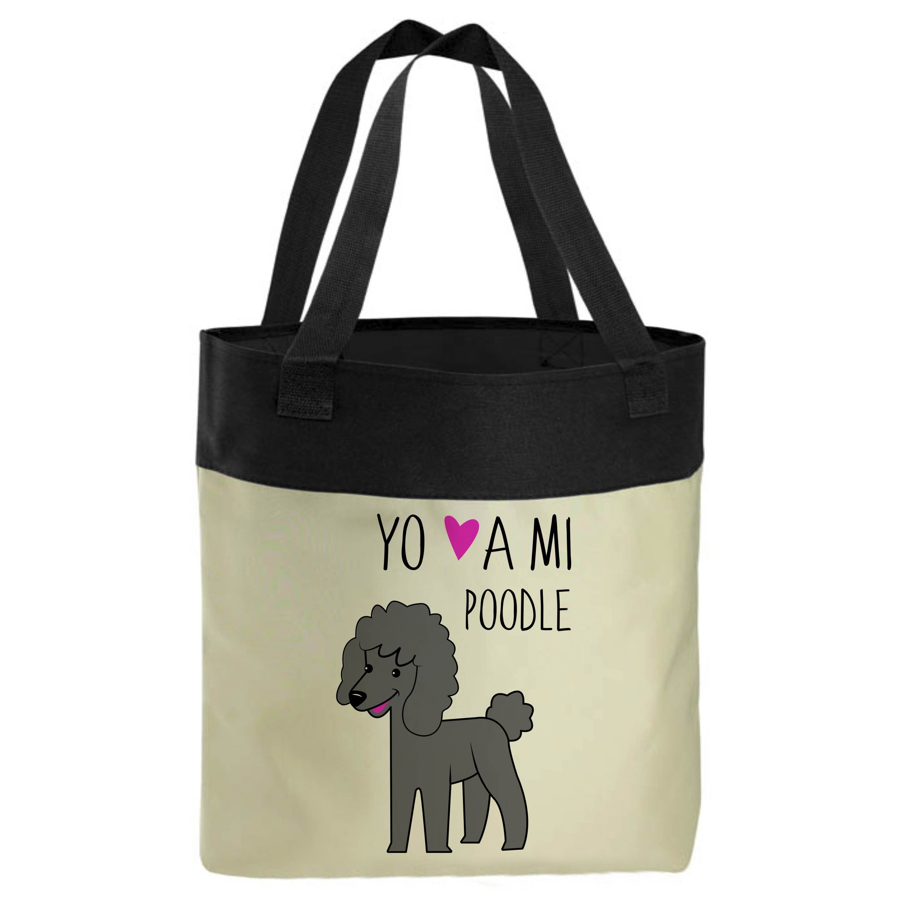 Bolso Microfibra - Poodle Tienda Petfy Grey