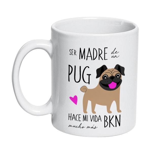 Tazón Cerámico Pug 320cc - Tienda Petfy