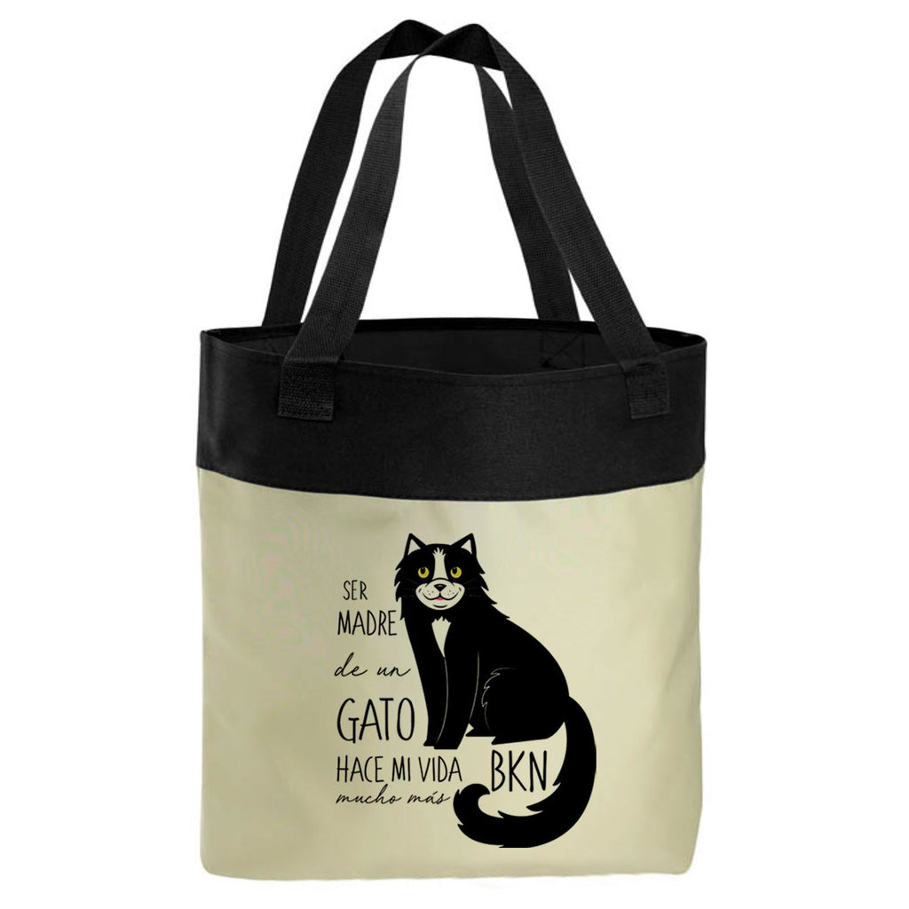 Bolso Microfibra - Gatos Tienda Petfy Ser Madre de byn