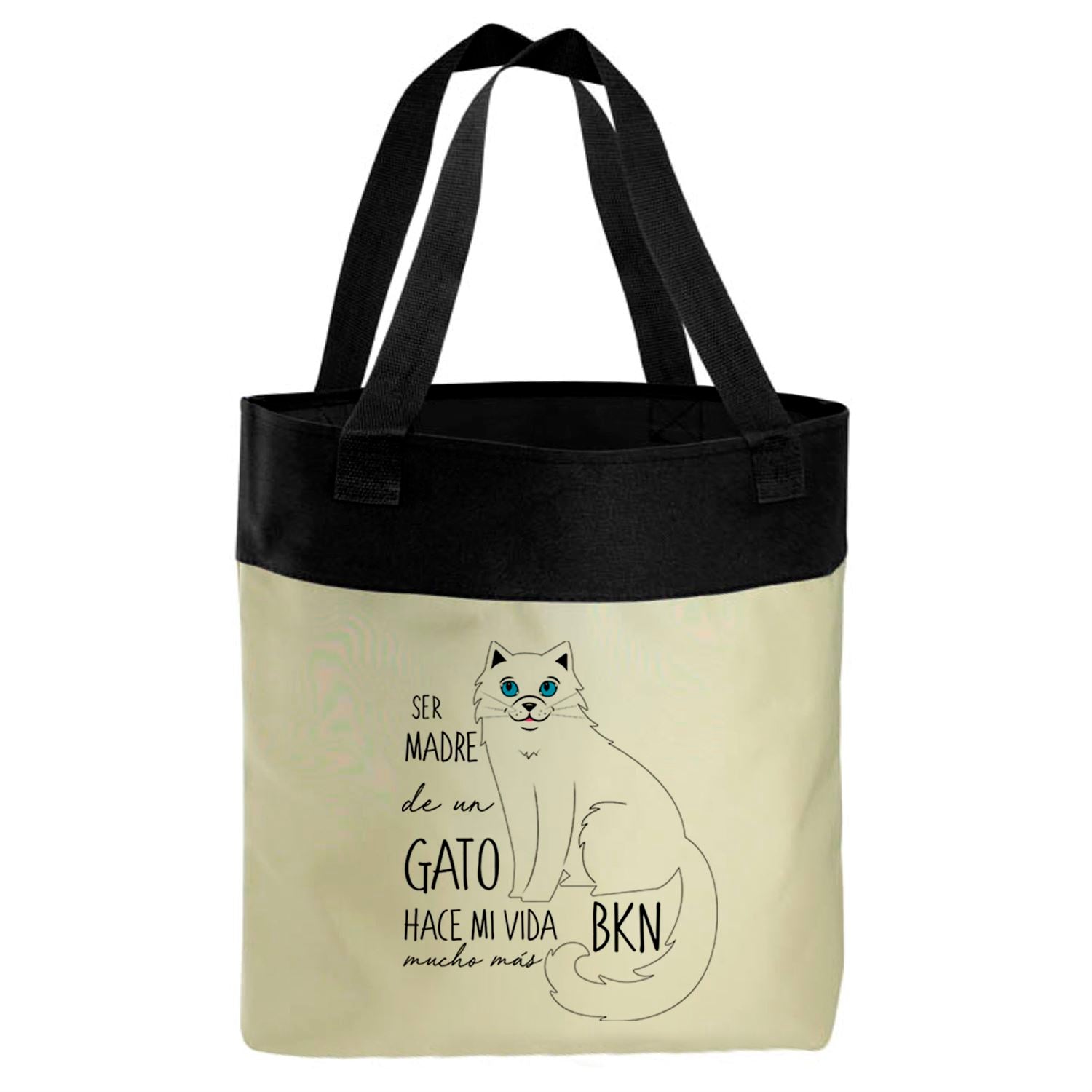 Bolso Microfibra - Gatos Tienda Petfy Ser Madre de pelo_largo