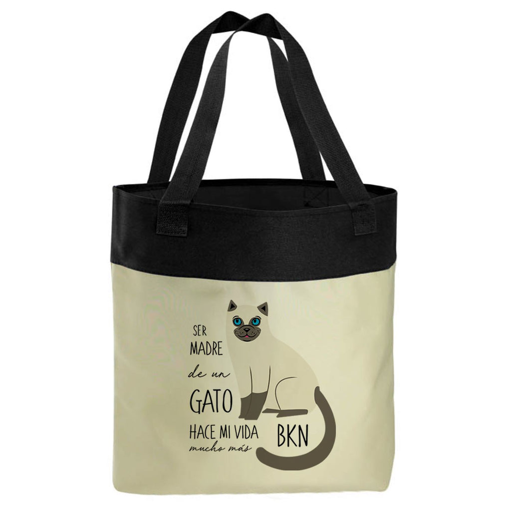 Bolso Microfibra - Gatos Tienda Petfy Ser Madre de siames