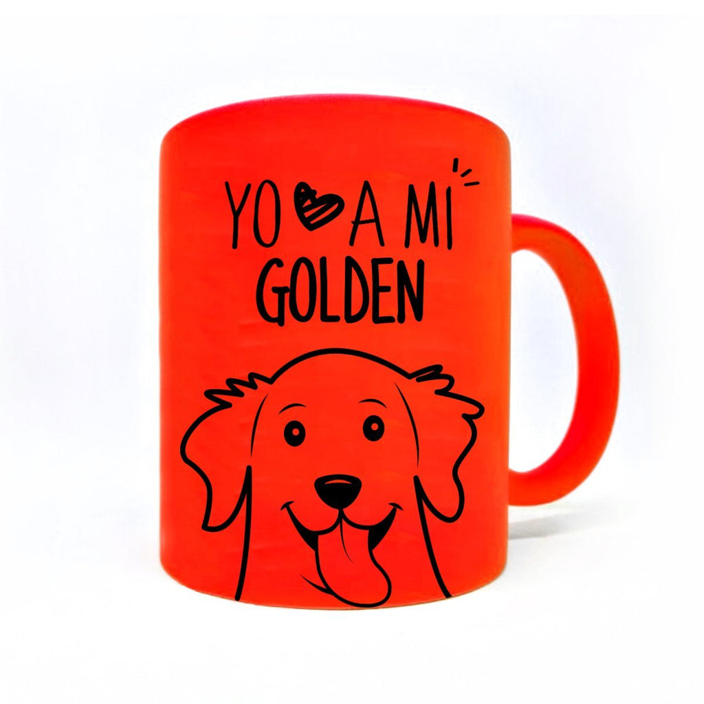 Tazón Color Golden Tienda Petfy Naranjo