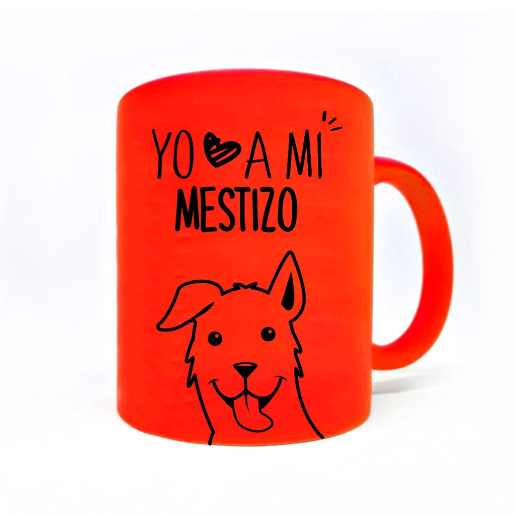 Tazón Color Mestizo Tienda Petfy Naranjo