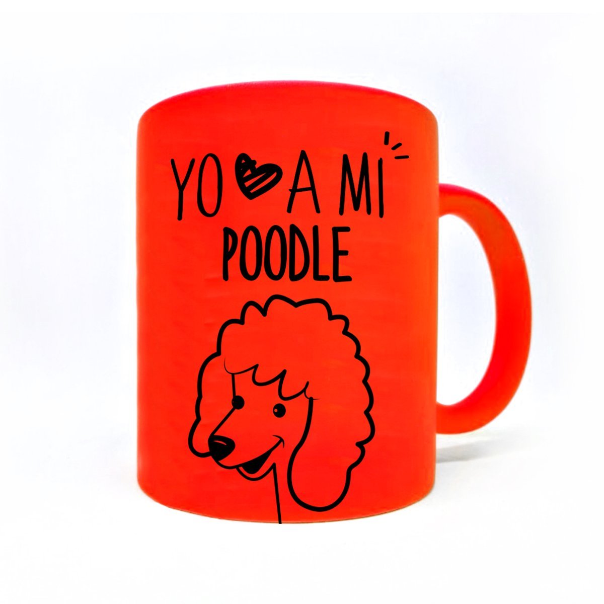 Tazón Color Poodle Tienda Petfy Naranjo