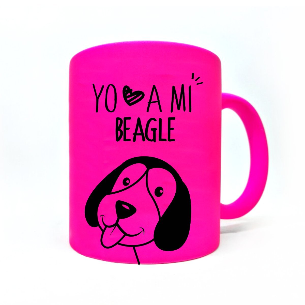 Tazón Color Beagle Tienda Petfy Rosado