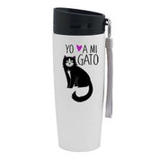 Mug Urbano Blanco 350ml Gatos Yo amo a mi