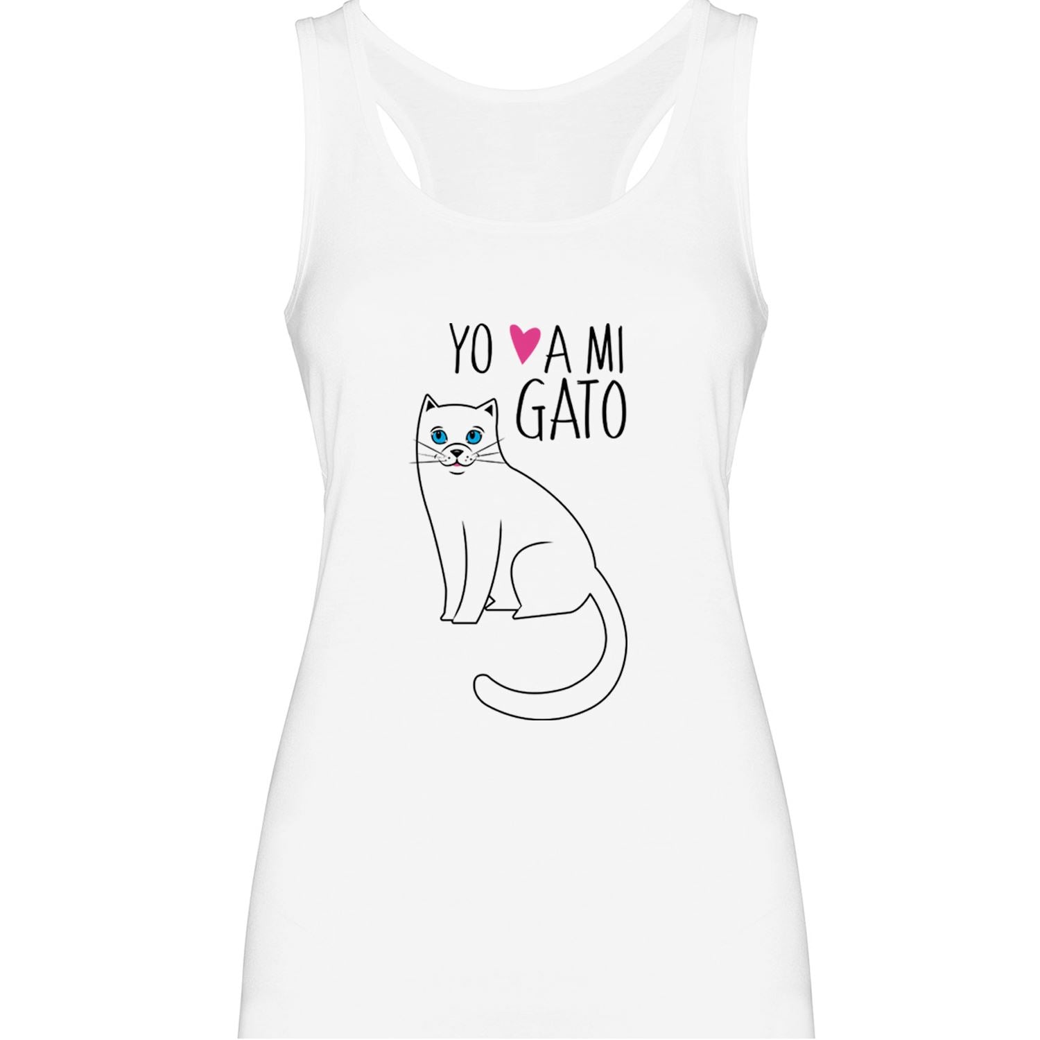 Camisa de dormir - Mujer - Gatos Tienda Petfy M Medium blanco