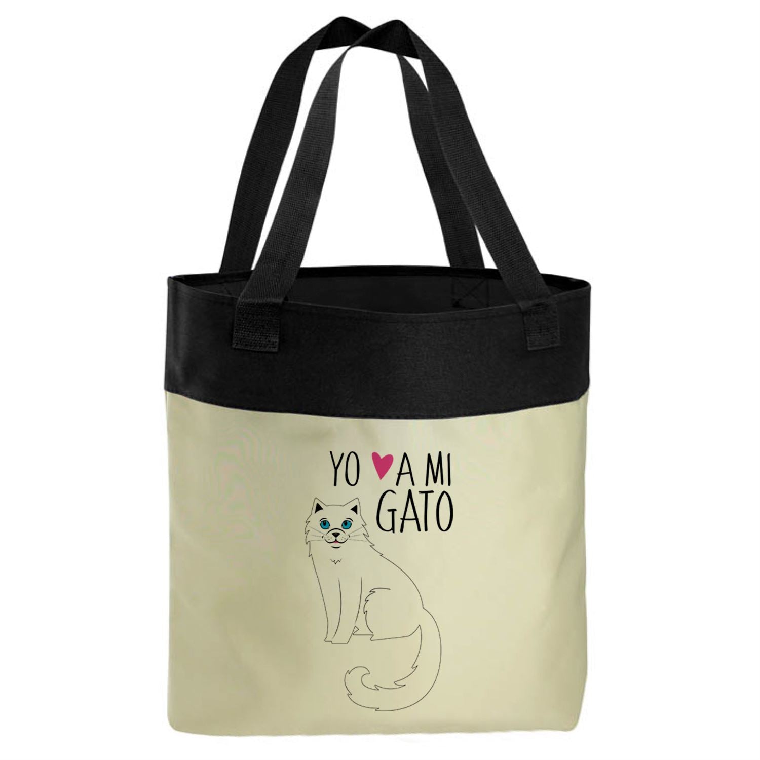 Bolso Microfibra - Gatos Tienda Petfy Yo Amo a mi pelo_largo