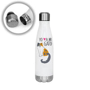 Termo Botella Acero 500ml Gatos Tienda Petfy