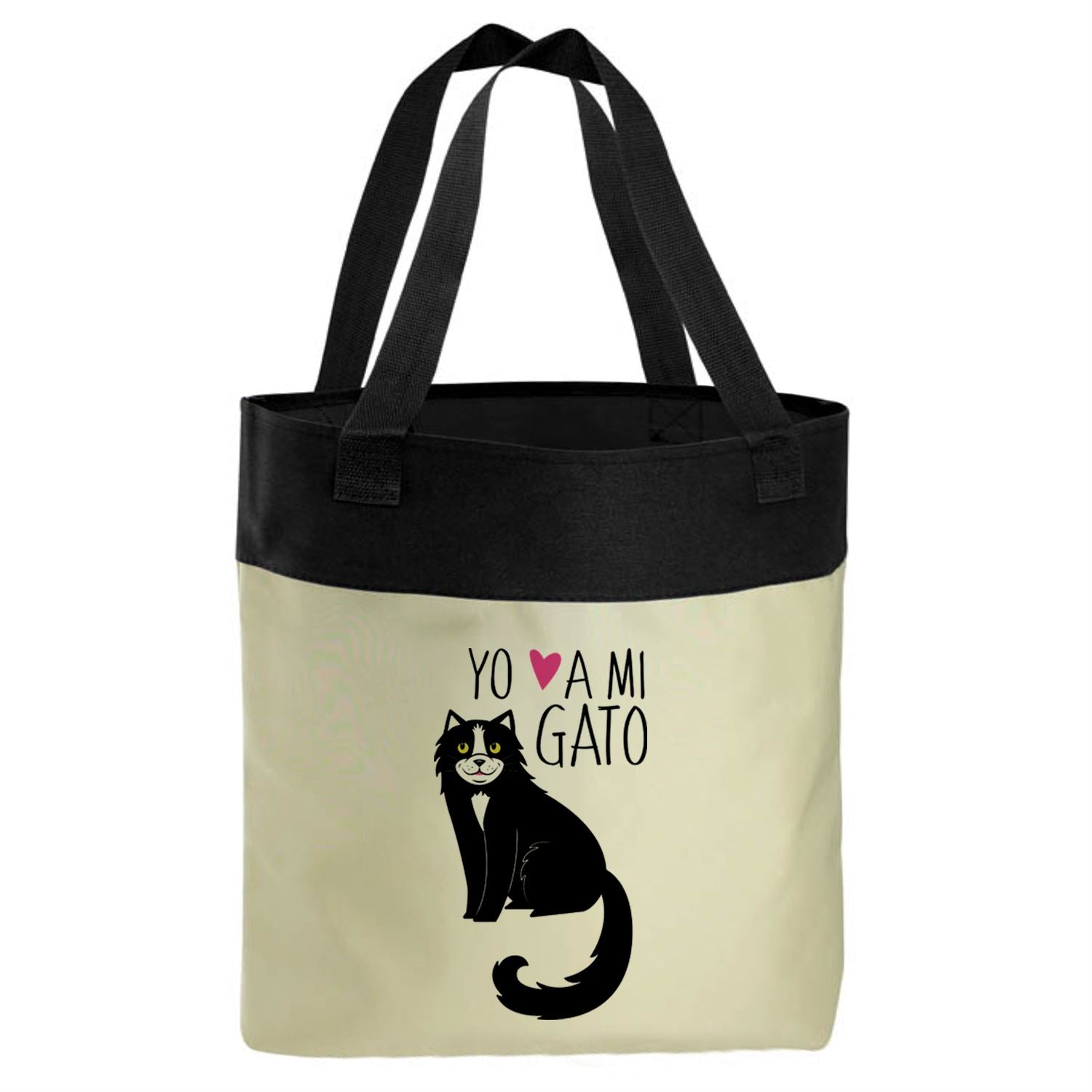Bolso Microfibra - Gatos Tienda Petfy Yo Amo a mi byn