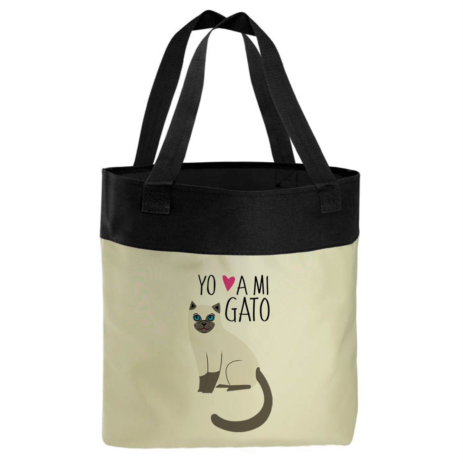 Bolso Microfibra - Gatos Tienda Petfy Yo Amo a mi siames