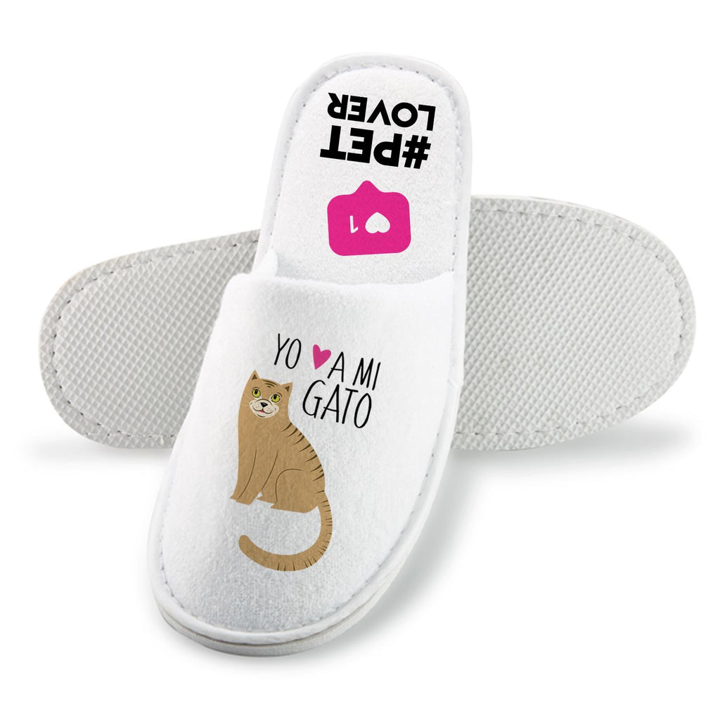 Pantuflas - Gatos Tienda Petfy L 29 cm cafe