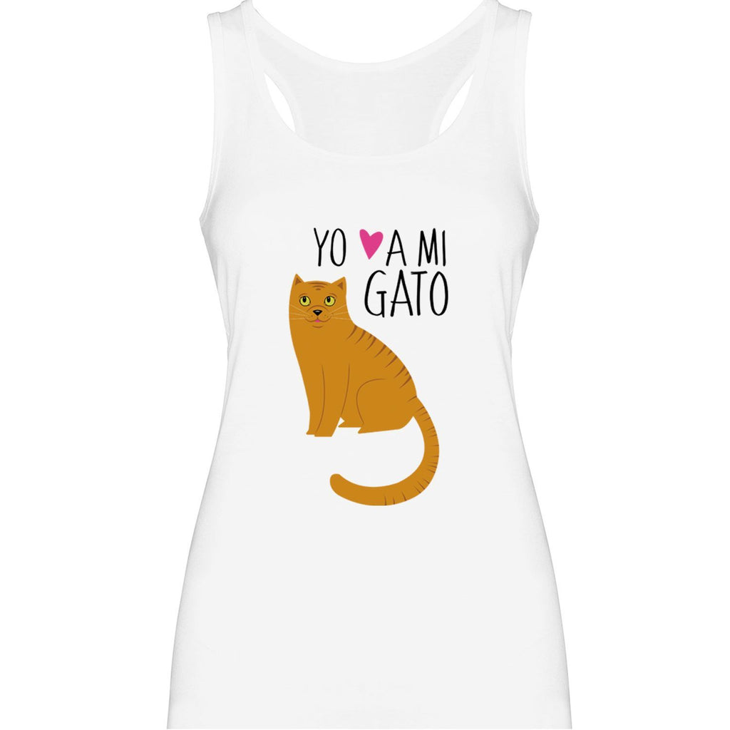 Camisa de dormir - Mujer - Gatos Tienda Petfy M Medium naranjo
