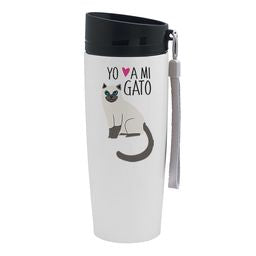 Mug Urbano Blanco 350ml Gatos Yo amo a mi