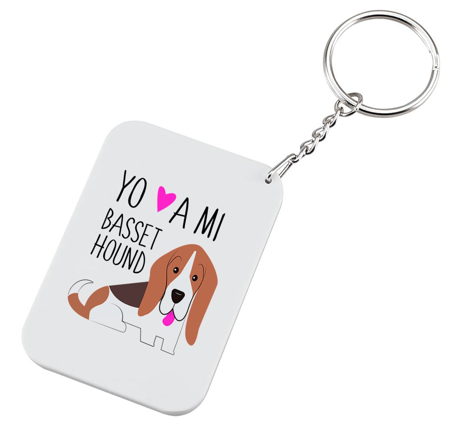 Llavero - Basset Hound Accesorios Tienda Petfy